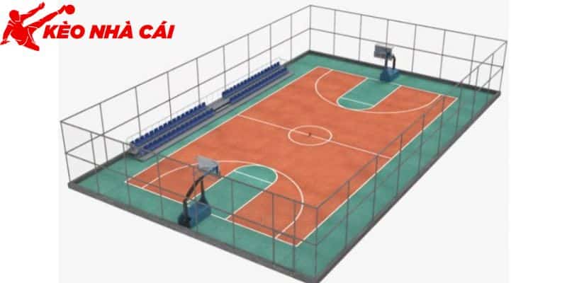 Tất Tần Tật Về Kích Thước Sân Bóng Rổ Đúng Tiêu Chuẩn - bản quyền Kèo Nhà Cái 5 Kích thước sân bóng rổ được quy định rất rõ ràng